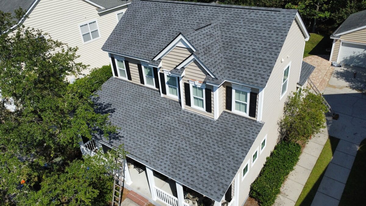 A completed residential roof by Roofing USA-Dec-21-2023-09-48-20-0118-PM