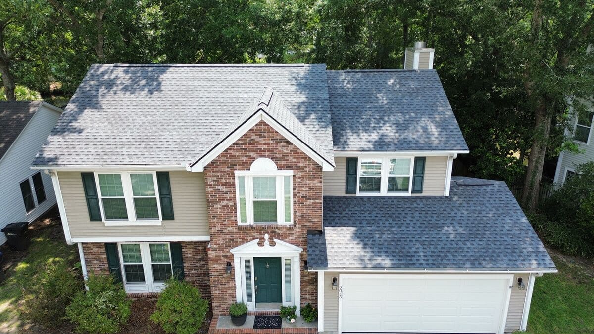 A completed roof by Roofing USA, Charleston, SC roof repair concept