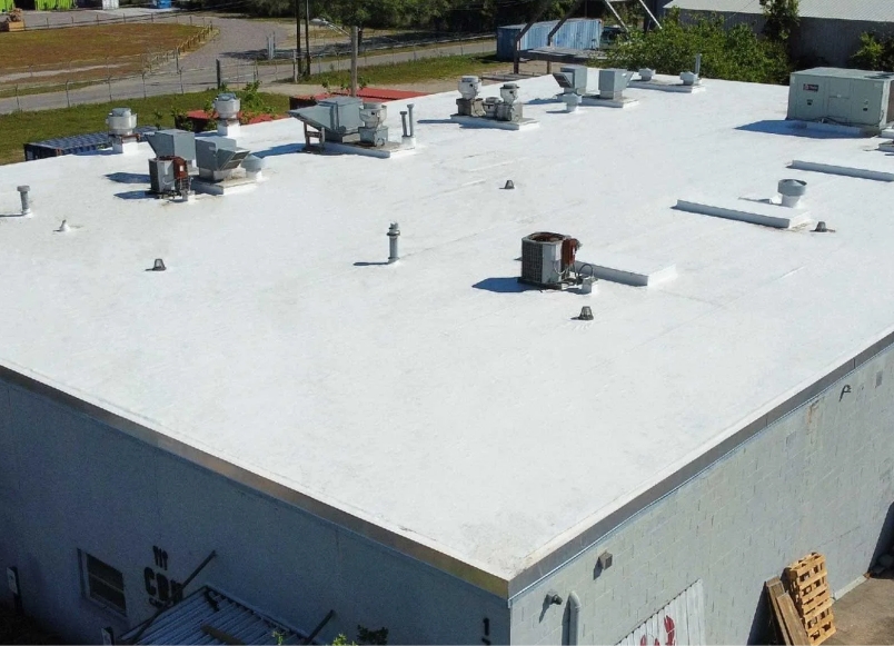 img-completed roof by commercial roofing contractors