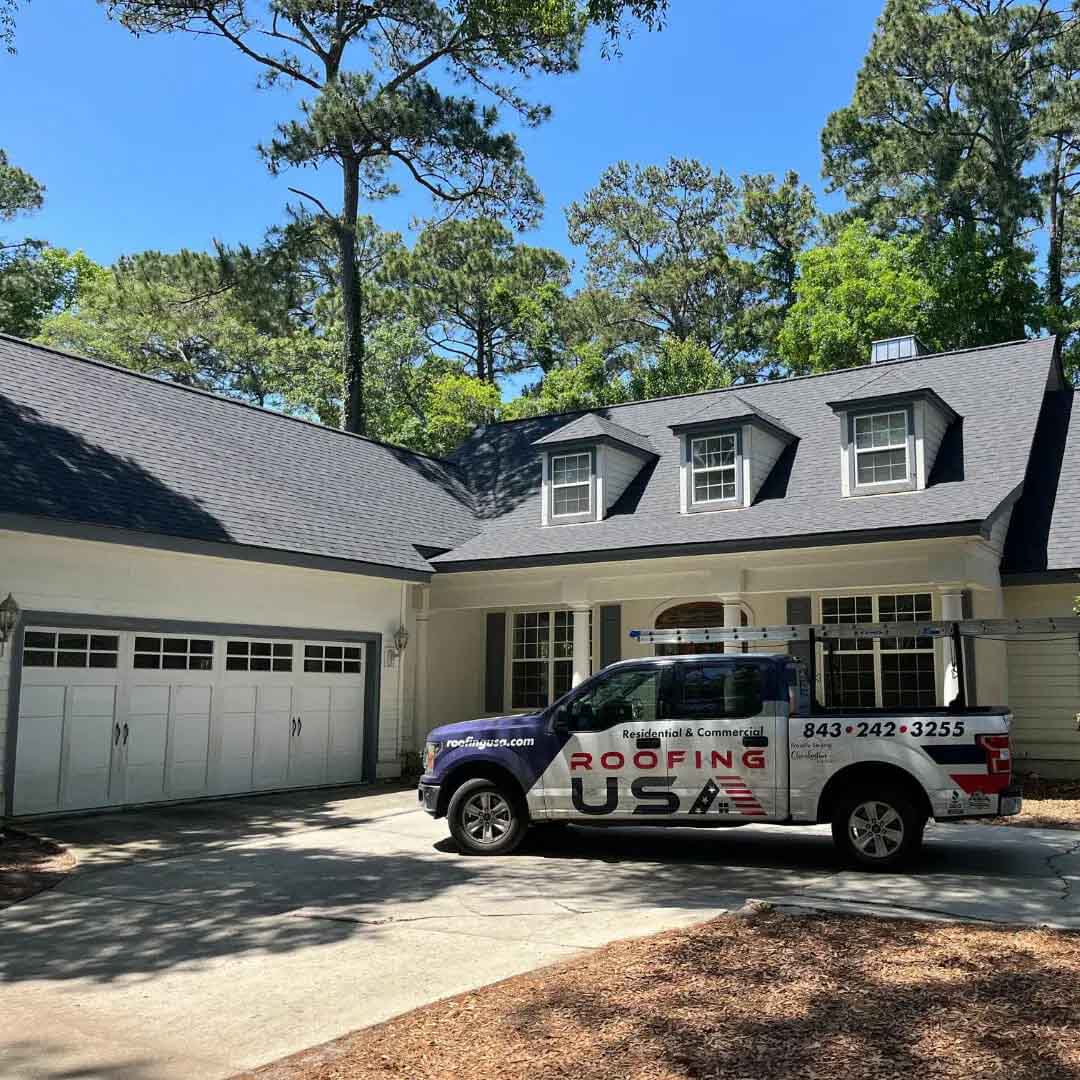 Weathered Wood GAF Timberline HDZ Roof Replacement in Daniel Island, SC1