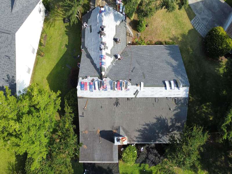 Pewter Gray GAF Timberline HDZ Roof Replacement in Mount Pleasant, SC2