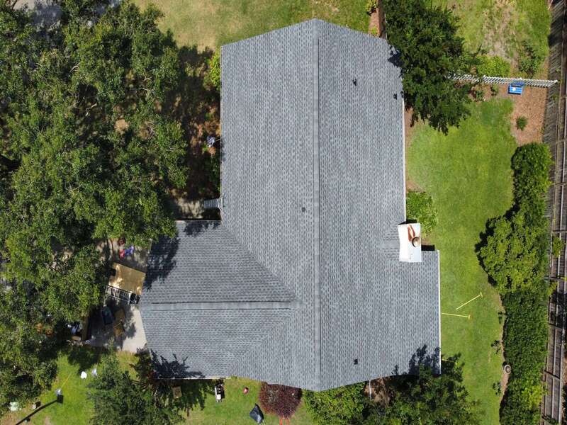 Pewter Gray GAF Timberline HDZ Roof Replacement in Mount Pleasant, SC1