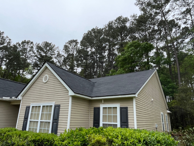 Charcoal Black GAF Timberline HDZ Roof Replacement in Hilton Head, SC2