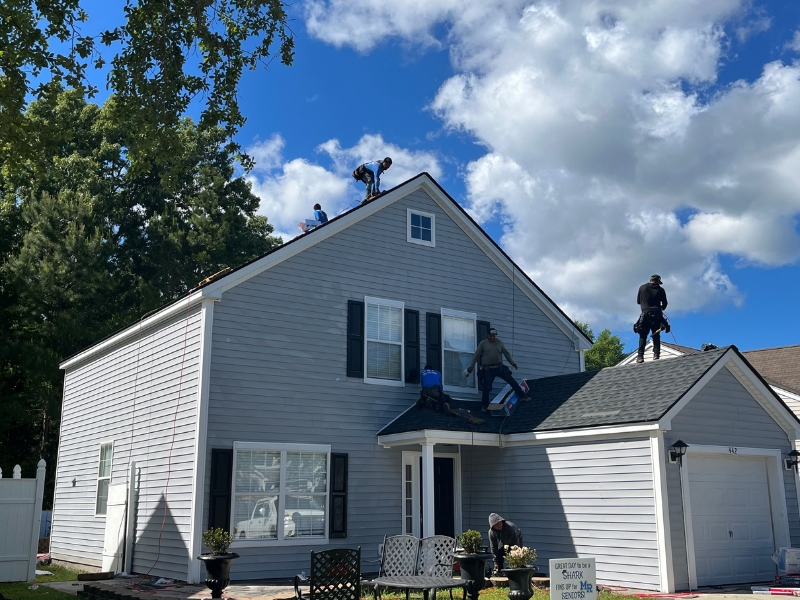 Charcoal GAF Timberline HDZ Roof Replacement in Bluffton, SC3