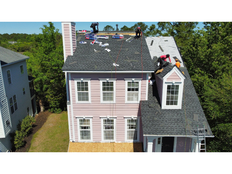 Charcoal GAF Timberline HDZ Roof Replacement in Mount Pleasant, SC3