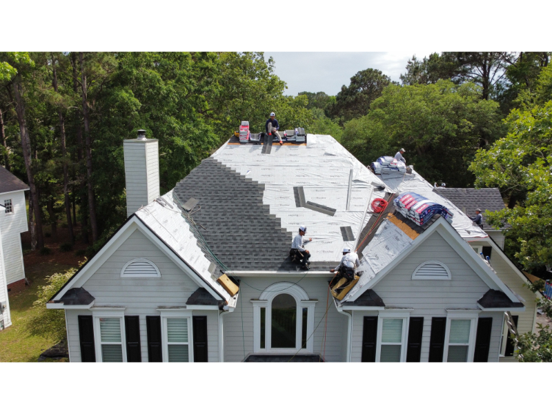 Pewter Gray GAF Timberline HDZ Roof Replacement in Bluffton, SC4