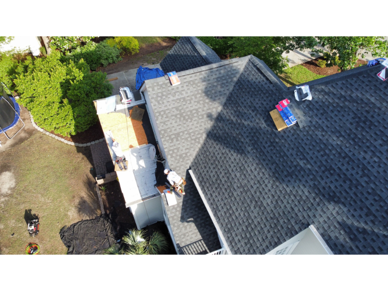Pewter Gray GAF Timberline HDZ Roof Replacement in Bluffton, SC5