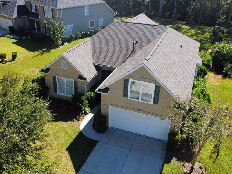 Mission Brown GAF Timberline HDZ Roof Replacement in Bluffton, SC