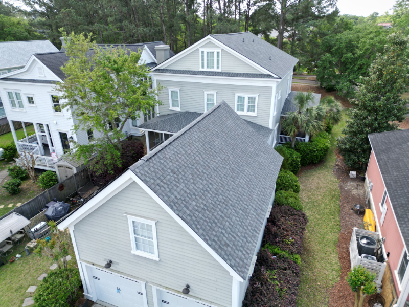 Nantucket Morning GAF Timberline HDZ Roof Replacement in Mount Pleasant, SC2
