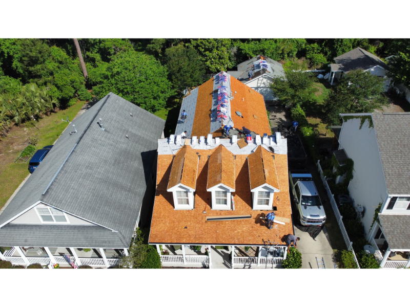 Oyster Gray GAF Timberline HDZ Roof Replacement in Bluffton, SC3