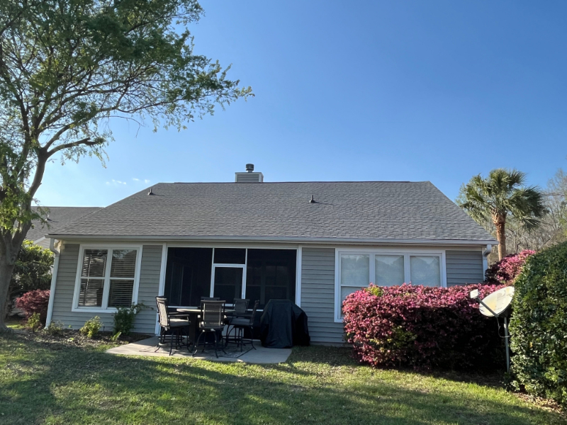 Oyster Gray GAF Timberline HDZ Roof Replacement in Bluffton, SC2