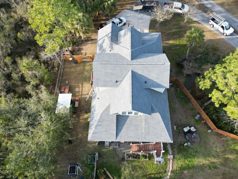 Oyster Gray GAF Timberline HDZ Roof Replacement in Mount Pleasant, SC3