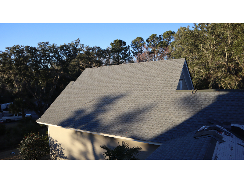 Oyster Gray GAF Timberline HDZ Roof Replacement in Wando, SC3
