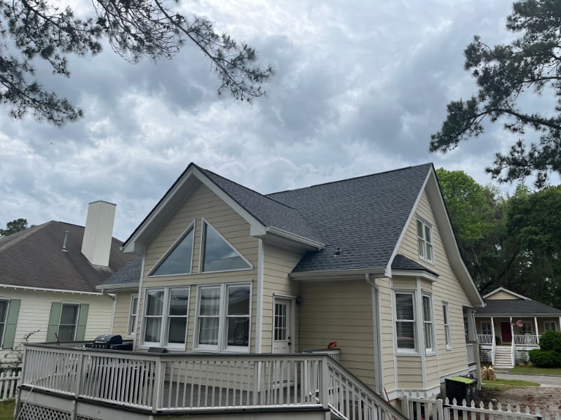Pewter Gray GAF Timberline HDZ Roof Replacement in Beaufort, SC3