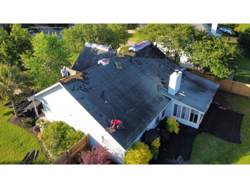 Pewter Gray GAF Timberline HDZ Roof Replacement in Mount Pleasant, SC3
