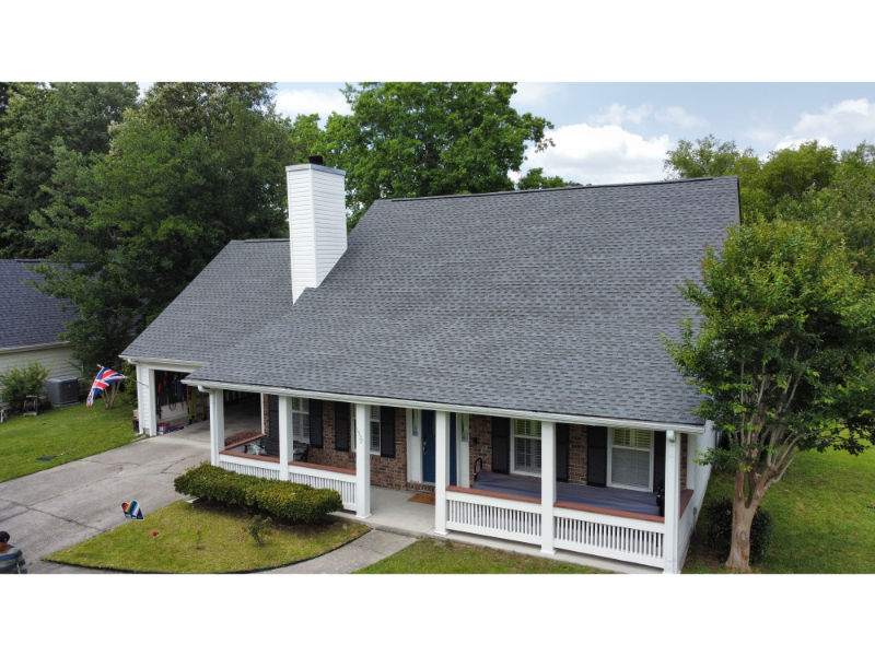 Pewter Gray GAF Timberline HDZ Roof Replacement in Mount Pleasant, SC1