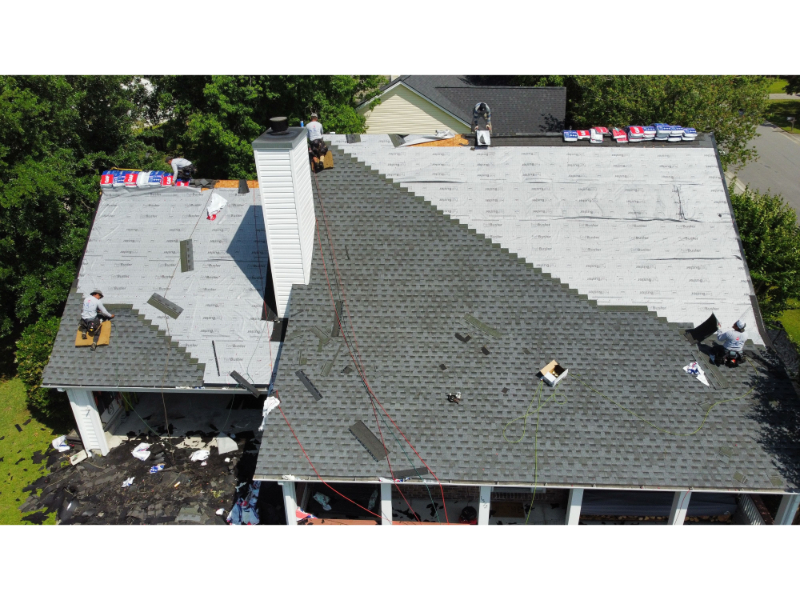 Pewter Gray GAF Timberline HDZ Roof Replacement in Mount Pleasant, SC6