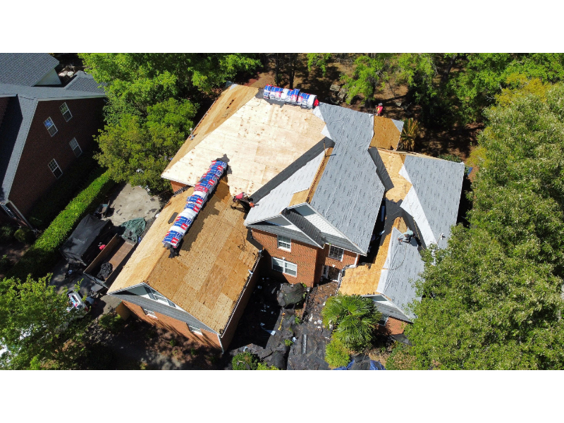 Pewter Gray GAF Timberline HDZ Roof Replacement in North Charleston, SC4