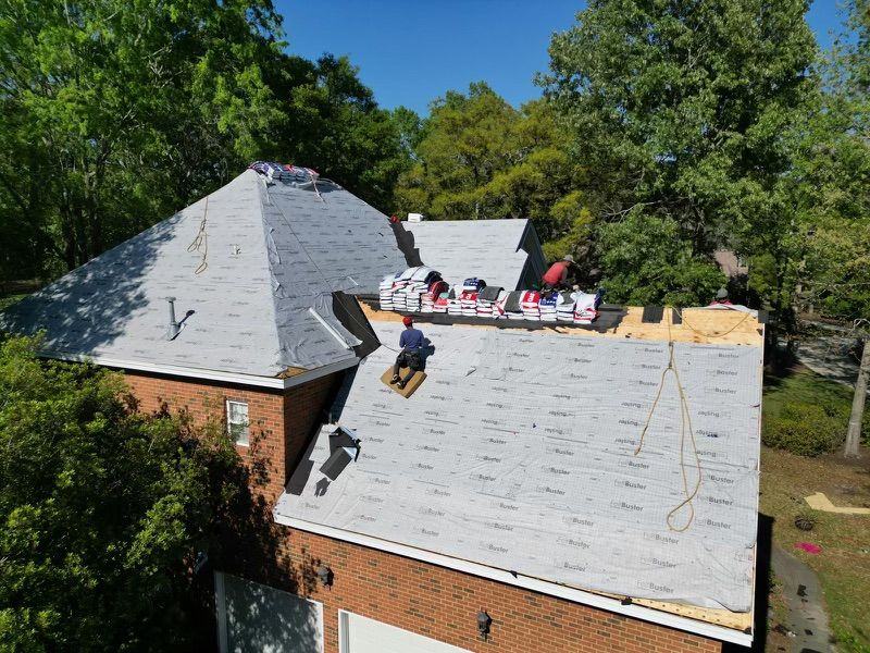 Pewter Gray GAF Timberline HDZ Roof Replacement in North Charleston, SC5