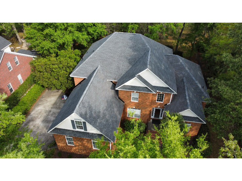 Pewter Gray GAF Timberline HDZ Roof Replacement in North Charleston, SC