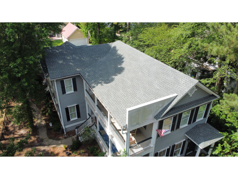 Slate GAF Timberline HDZ Roof Replacement in Mount Pleasant, SC5