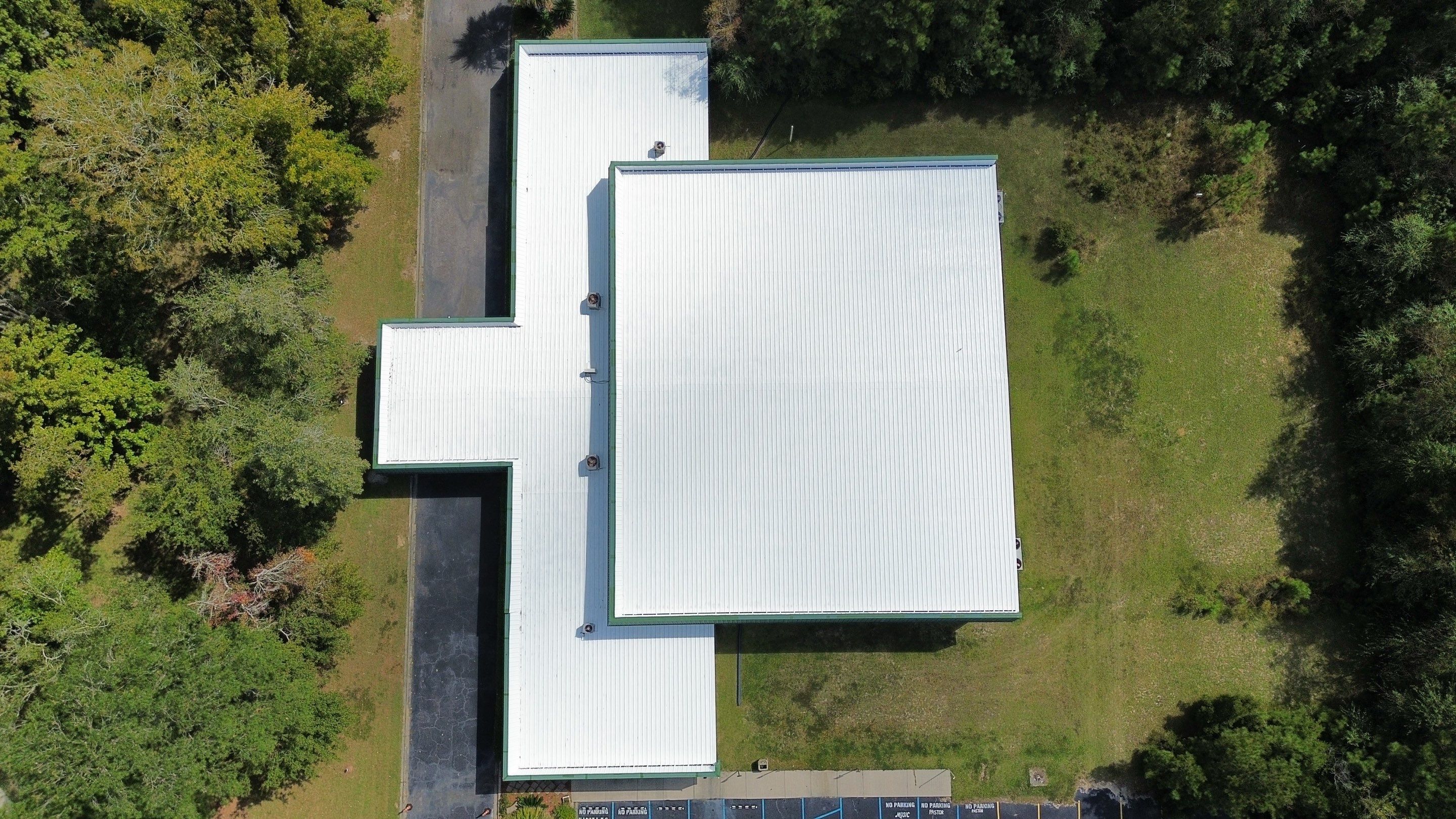 Tropical 901 - Elastomeric Metal Roof Coating for Word Ministry Church in Summerville, SC