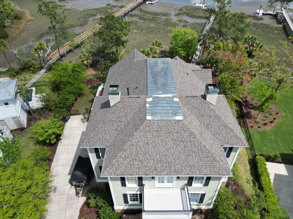 Weathered Wood GAF Timberline HDZ Roof Replacement in Mount Pleasant, SC3